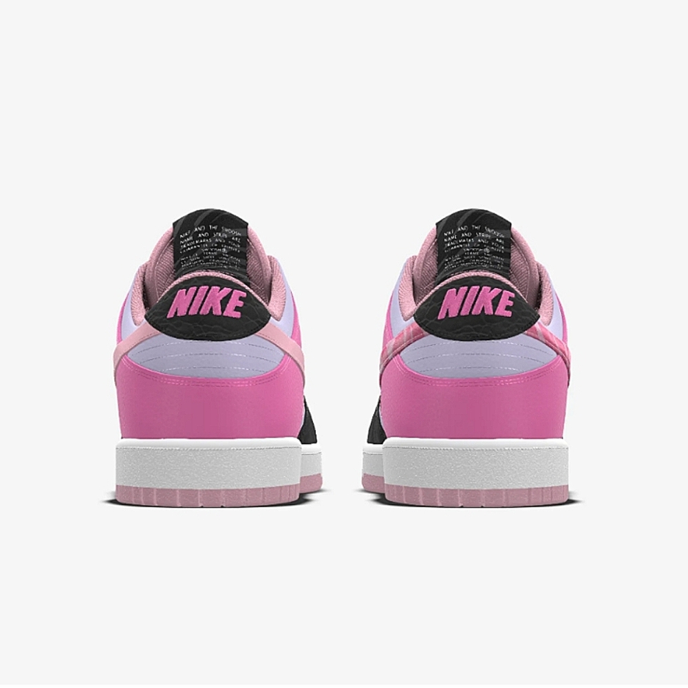 💥SOLD💥 NIKE Dunk Low Size 8.5 Pink Lavender Black - Picture 6 of 7
